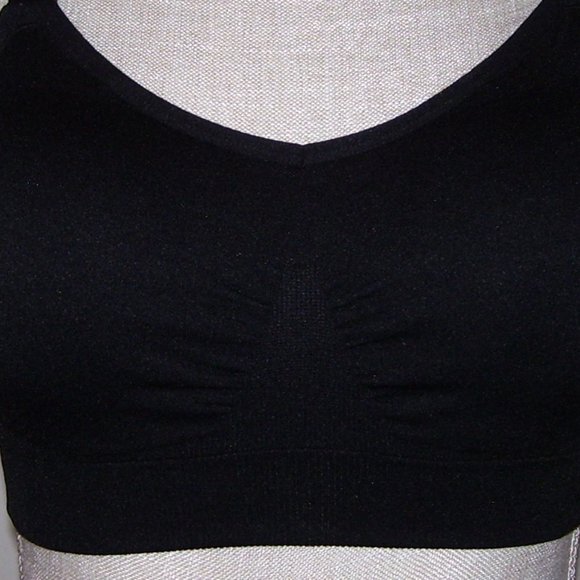 Black I Love SIA Padded Nursing Bra Size Small - Picture 8 of 11